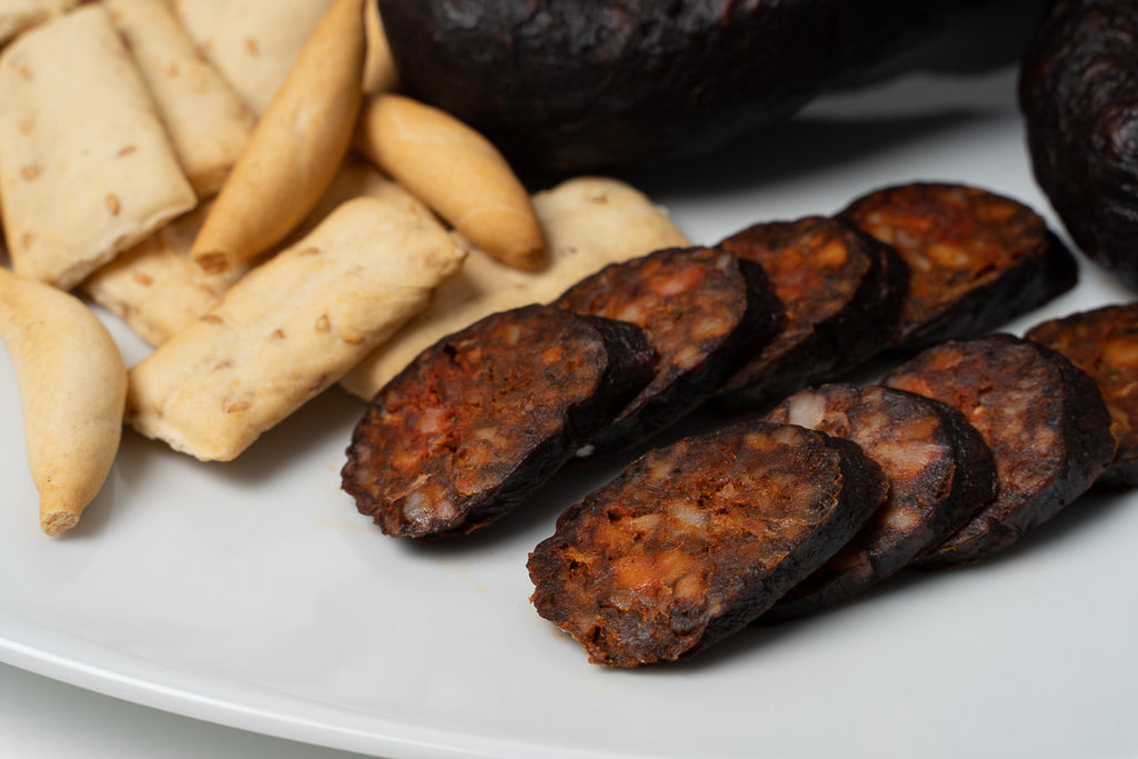 Blood or bloodless Iberian Morcilla